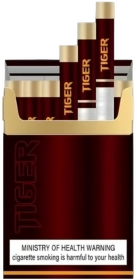 tiger cigar red